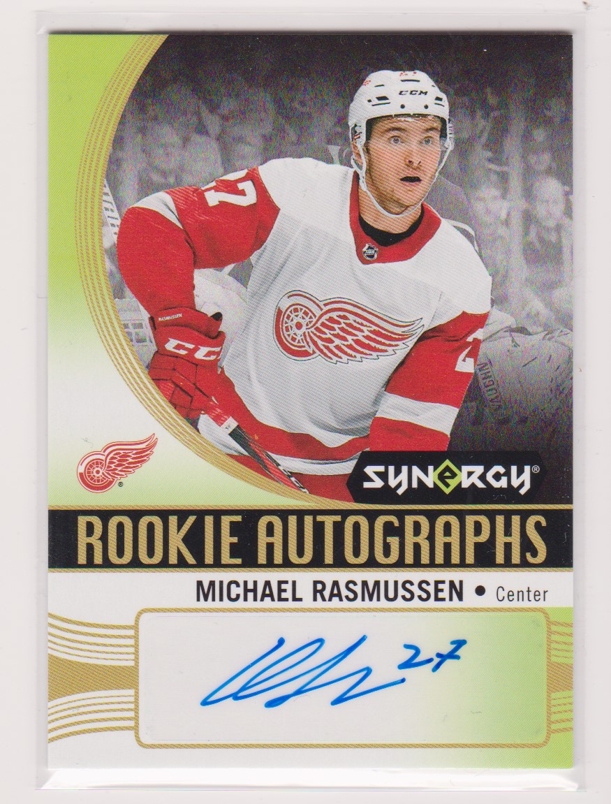 2018-19 Synergy Autographs #AMR Michael Rasmussen (image for) 2018-19 Synergy Autographs #AMR Michael Rasmussen